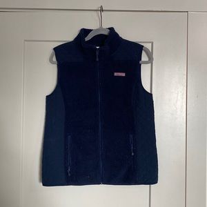 Navy Vineyard Vines vest size M